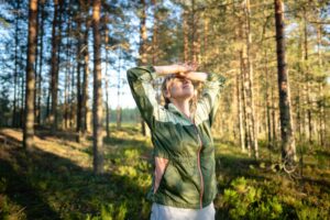 Cambio di stagione: passeggiata all&rsquo;aperto in autunno